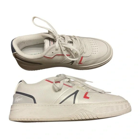 Lacoste | Sneakers L001 Men’s Leather Trainers - Picture 4 of 11